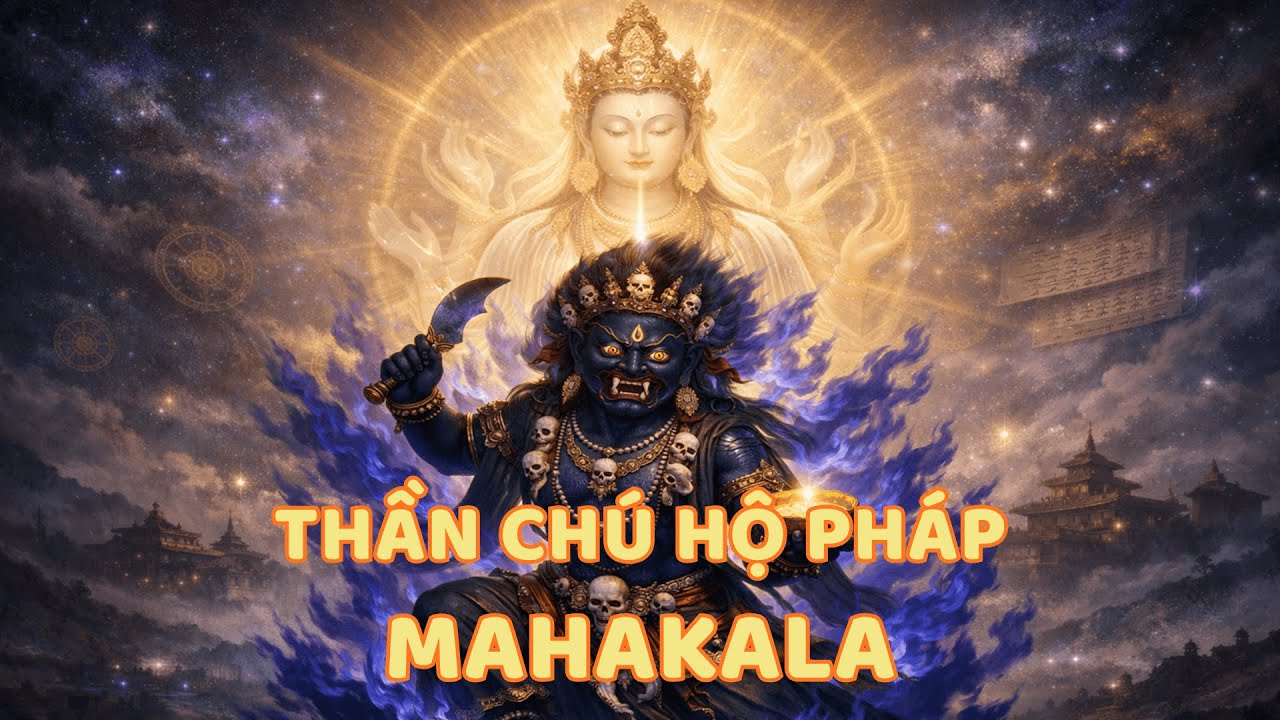 🛡️Thần Chú Mahākāla🛡️– Hộ Pháp Tối Thượng🔱| Từ Bi Trong Phẫn Nộ | Mahakala Mantra