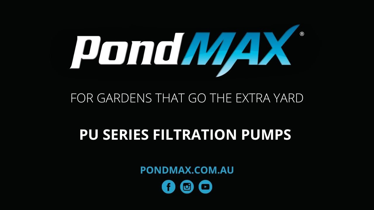 PondMAX PU Series Filtration Pumps