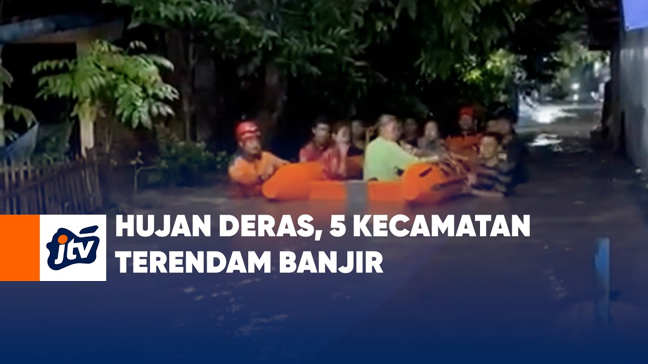 Hujan Deras, 5 Kecamatan Terendam Banjir