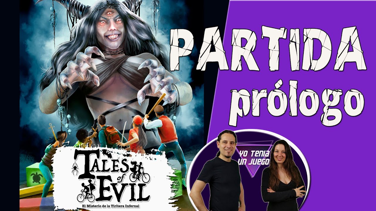 Tales of Evil | Partida 01 - Prólogo (escenario tutorial) | Español | Juego de mesa 🎲