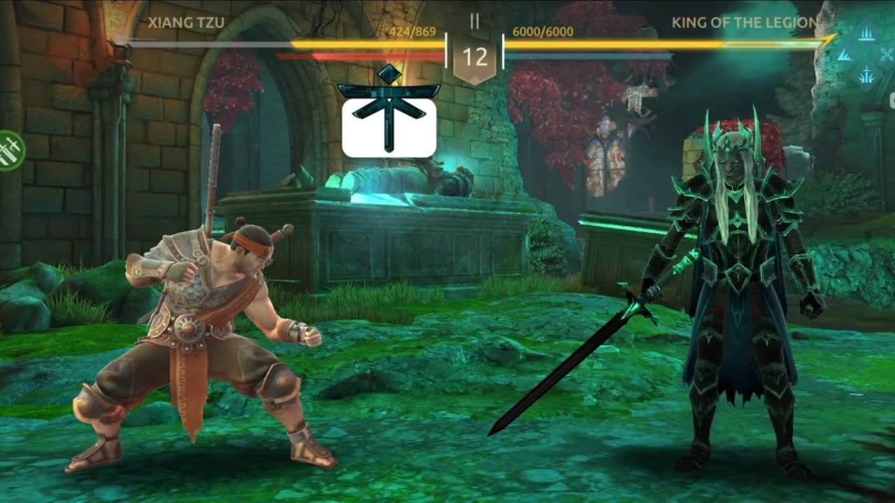 Fight with king of legion 🤔🤔 ! Shadow fight 4! 