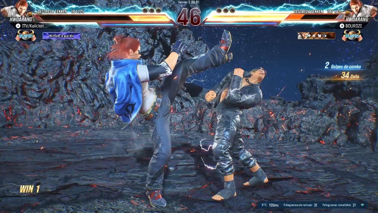 T8. | ​¿Es posible dejar de patear? Hwoarang Ranked 😎 #kuiicker #gameplay #tekken8 