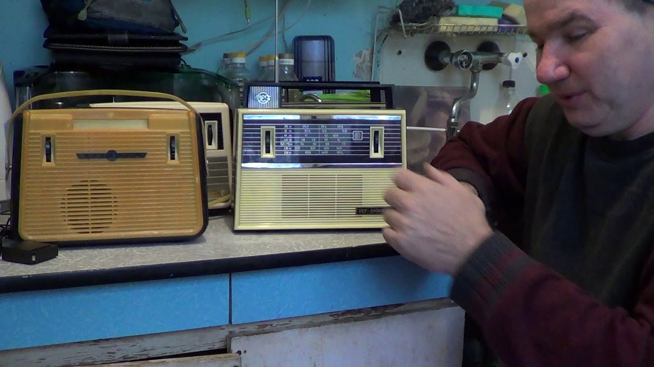 Тестирование радиоприемников vef spidola 10