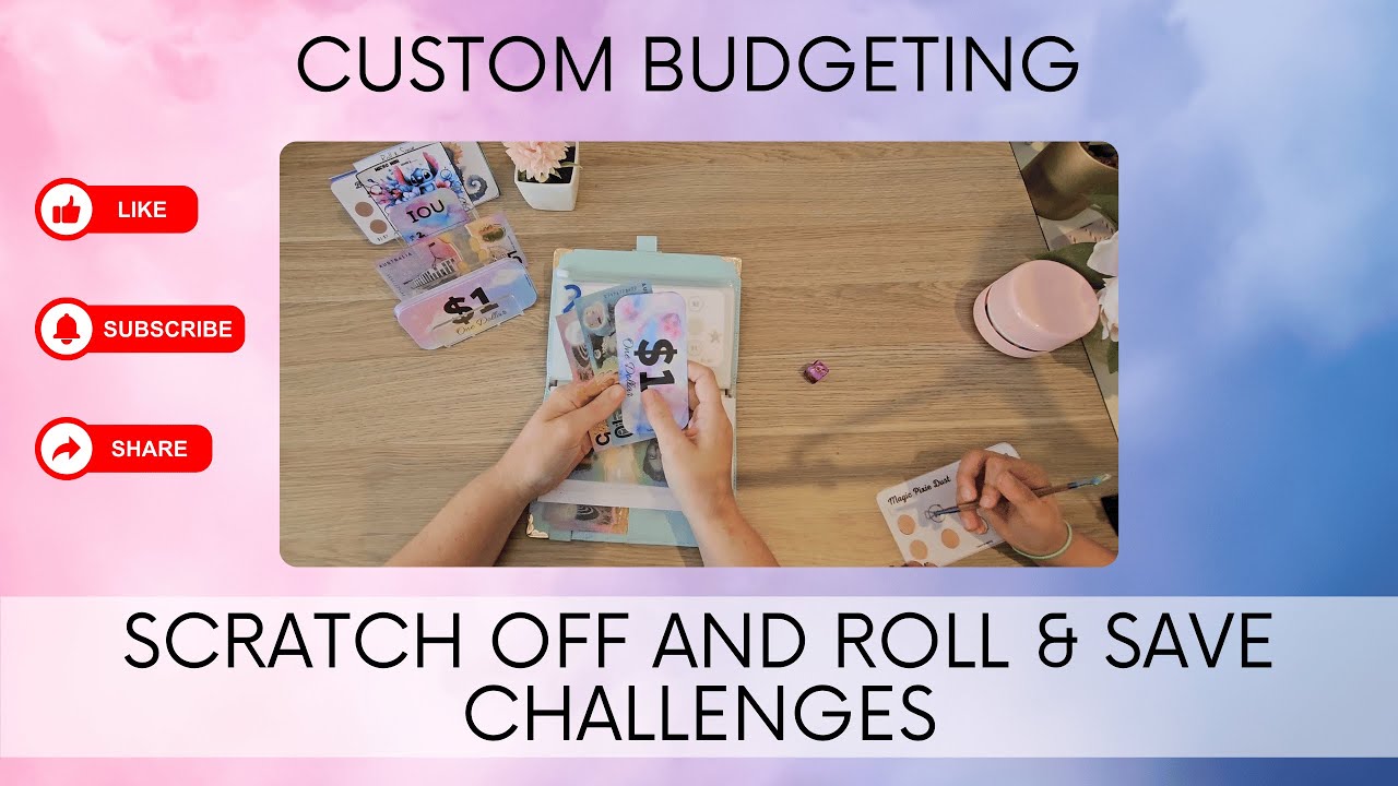 Scratch off and Roll and Save Challenges | New Disney Coin challenge from @Mumwife_budgetlife