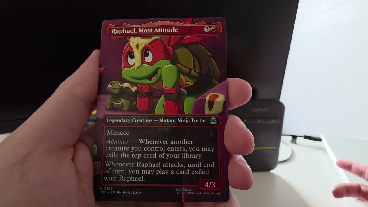 Magic The Gathering Teenage Mutant Ninja Turtles booster pack