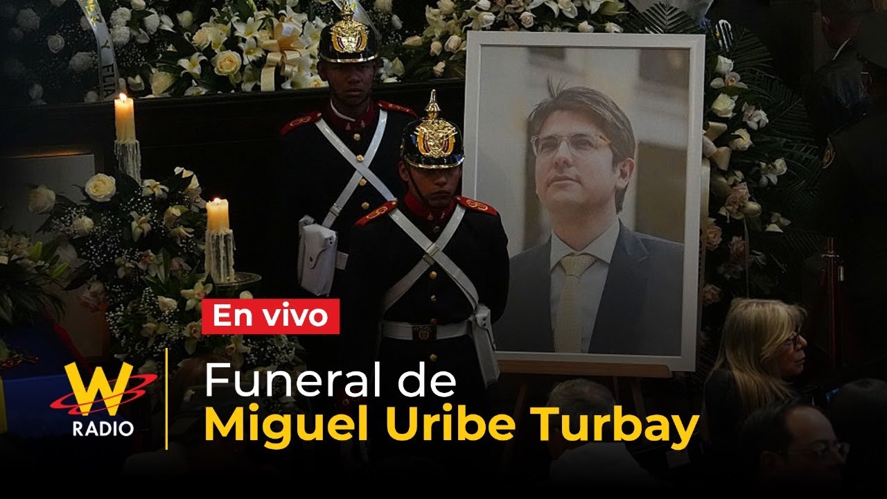 🔴 EN VIVO: Funeral de Miguel Uribe Turbay