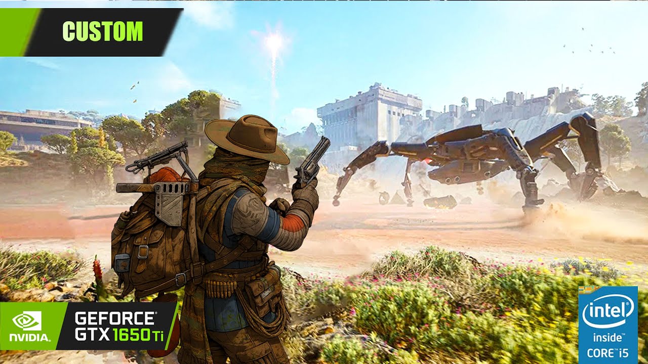 ARC Raiders (CUSTOM)( 60-FPS)(FG -ON) : GTX 1650TI + i5-10300H