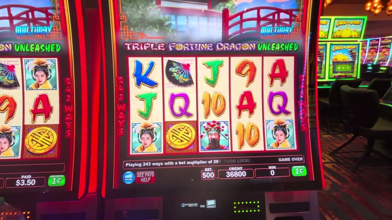 TRIPLE FORTUNE DRAGON UNLEASHED Player’s Edition Back-to-back bonuses