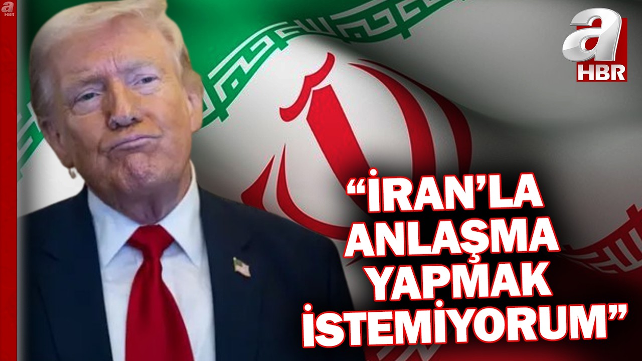 Trump: İran'la anlaşma yapmak istemiyorum! Koşullar henüz yeterince iyi değil | A Haber