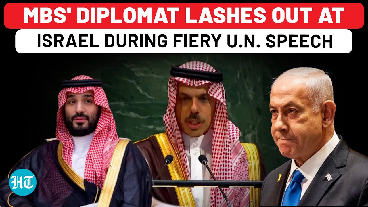 At UN, Saudi Arabia Lauds Macron's Palestine Decision Then Slams Netanyahu's Mid-East 'Aggressions'