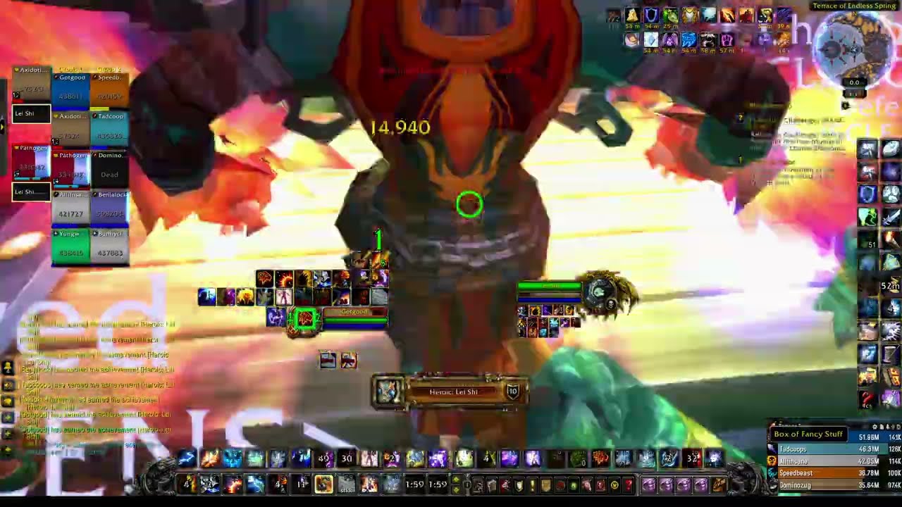 MoP Enhance Sham vs Heroic Lei Shi