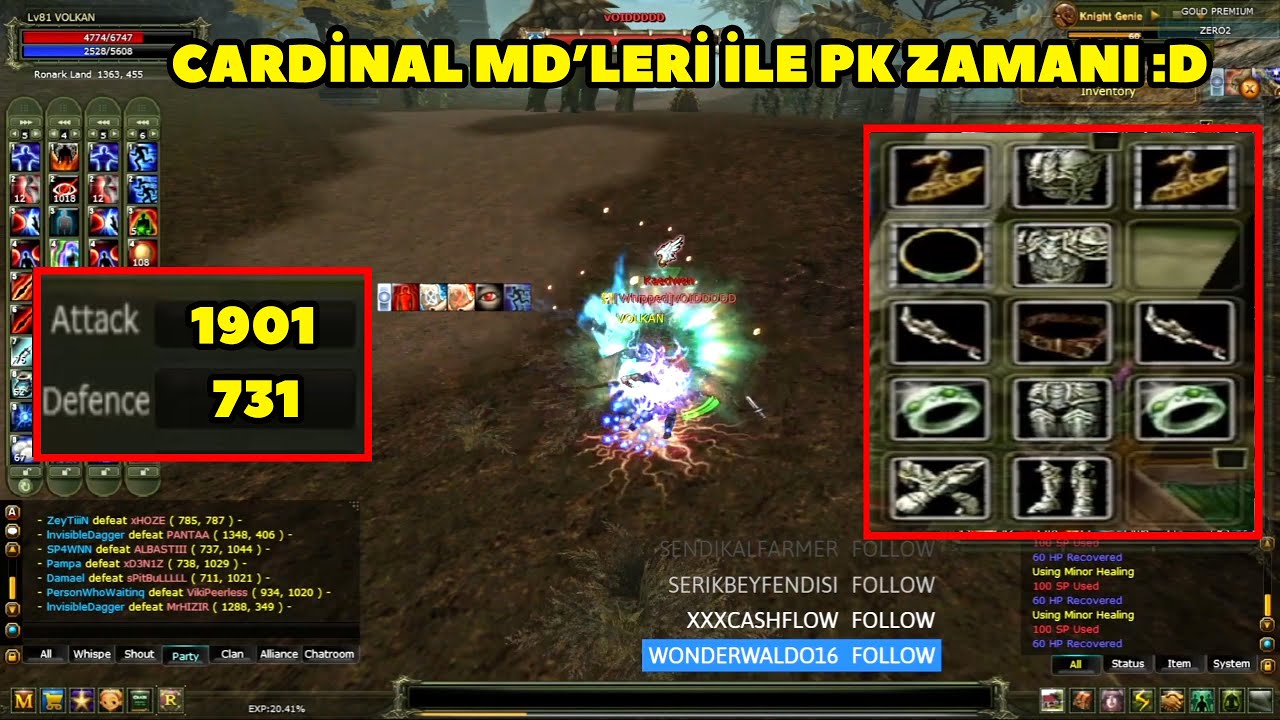 xGabrieLRodriguez - (Zero) Serverinde Döner Ekmek Asas ile PK Atıyor :D ! Knight Online