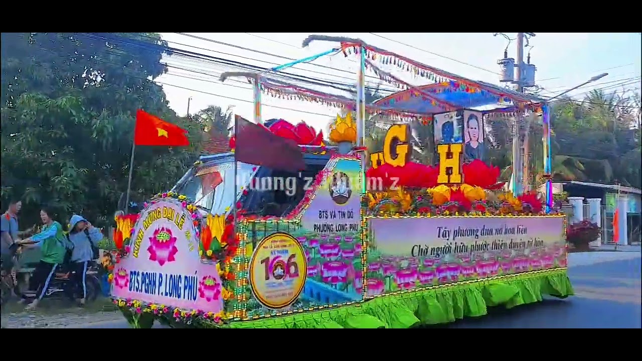 Đoàn Xe Hoa Thị Xã Tân Châu Cũ Diễu Hành Ngày 24/11 ÂL - 💐Kính Mừng Đại Lễ Đản Sinh 25/11💐