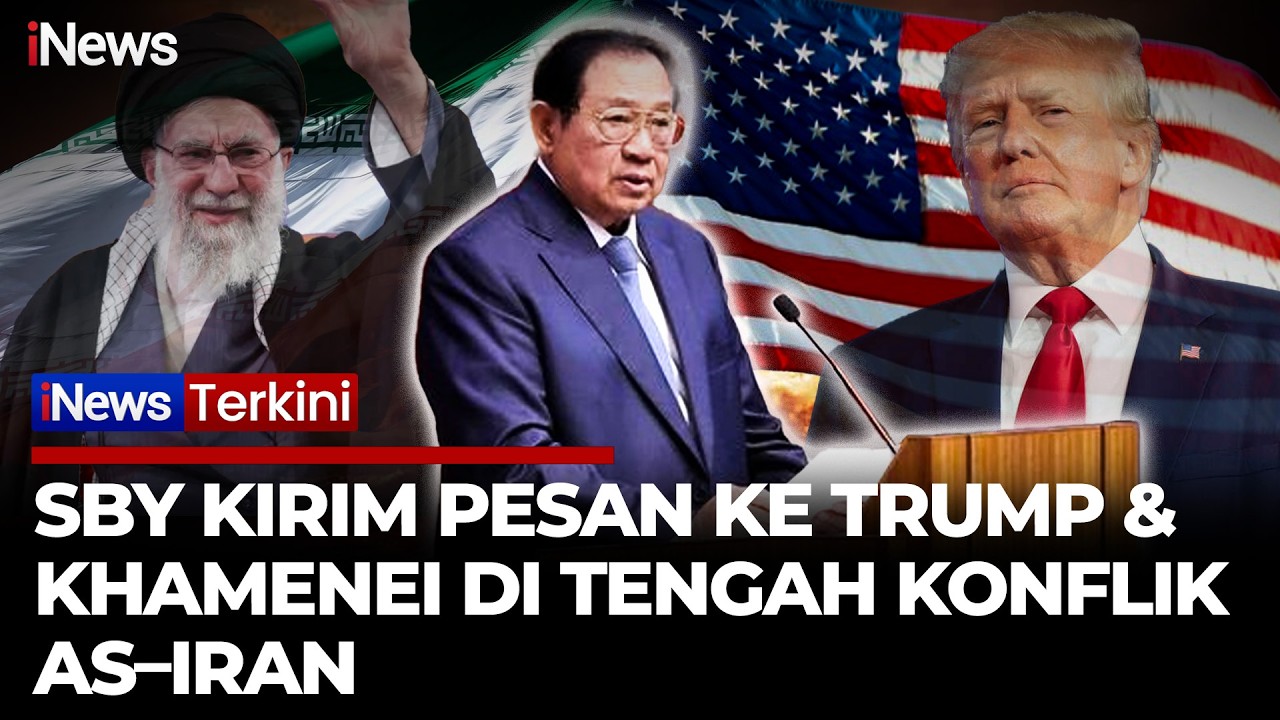 Perang AS-Iran Bisa Meletus, SBY Tulis Pesan untuk Trump dan Khamenei  | iNews Terkini 28/2