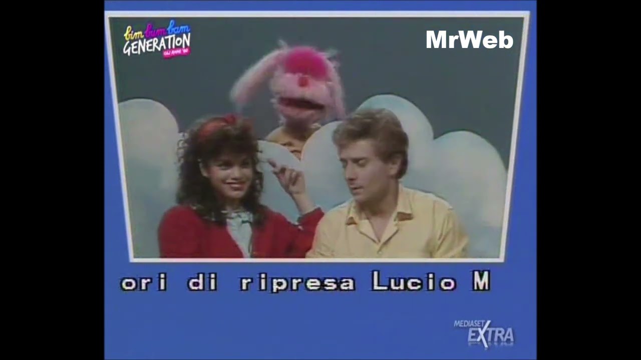 Sigla - 1985  -      Bim  Bum  Bam   - Paolo Bonolis  -  Manuela Blanchard  -   Uan