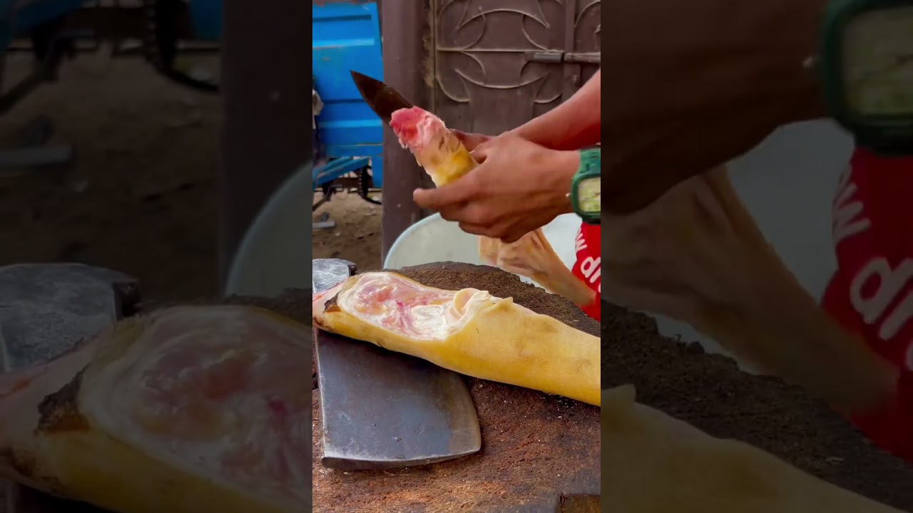 Fastest Paya Cutting Skill | Cow Feet Cutting Master | Trotters Cutting