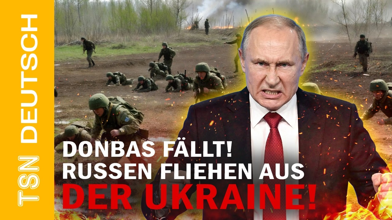 JETZT! RUSSEN FLIEHEN MASSENHAFT AUS POKROWSK! PUTIN ERLEIDET EINE HISTORISCHE DEMÜTIGUNG IM DONBAS!