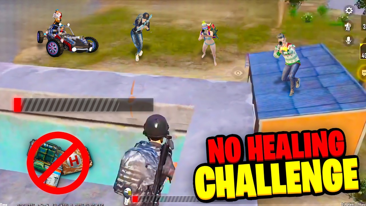 BGMI Without Healing = Pure Pain 💀