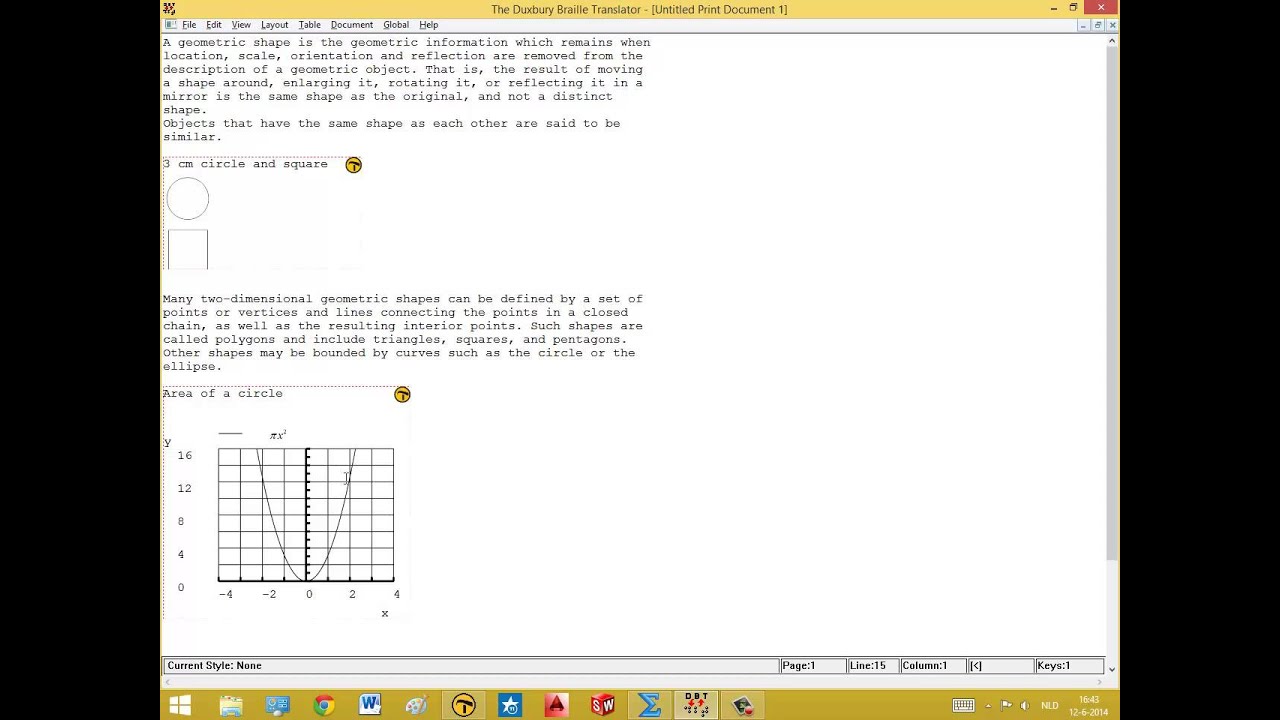 Inserting TactileView designs in Duxbury Braille Translator
