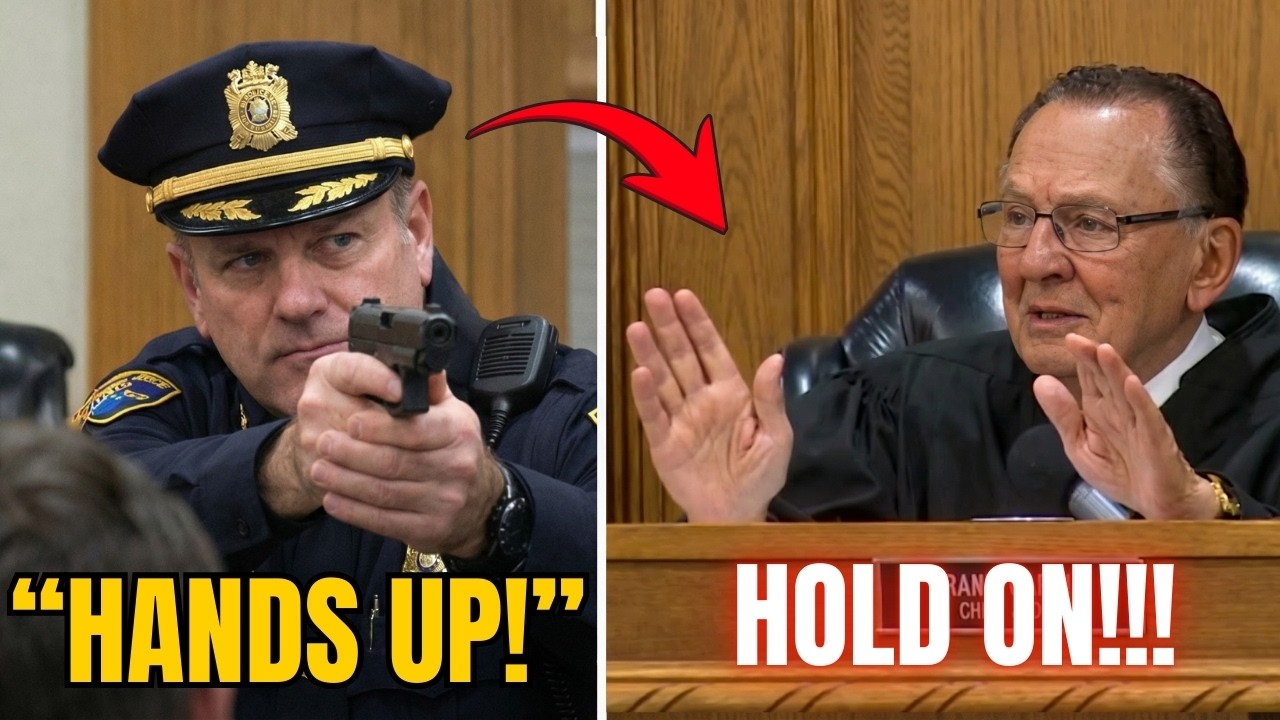 Police Chief Points Gun at Judge Caprio — Gets ARRESTED in 30 Seconds