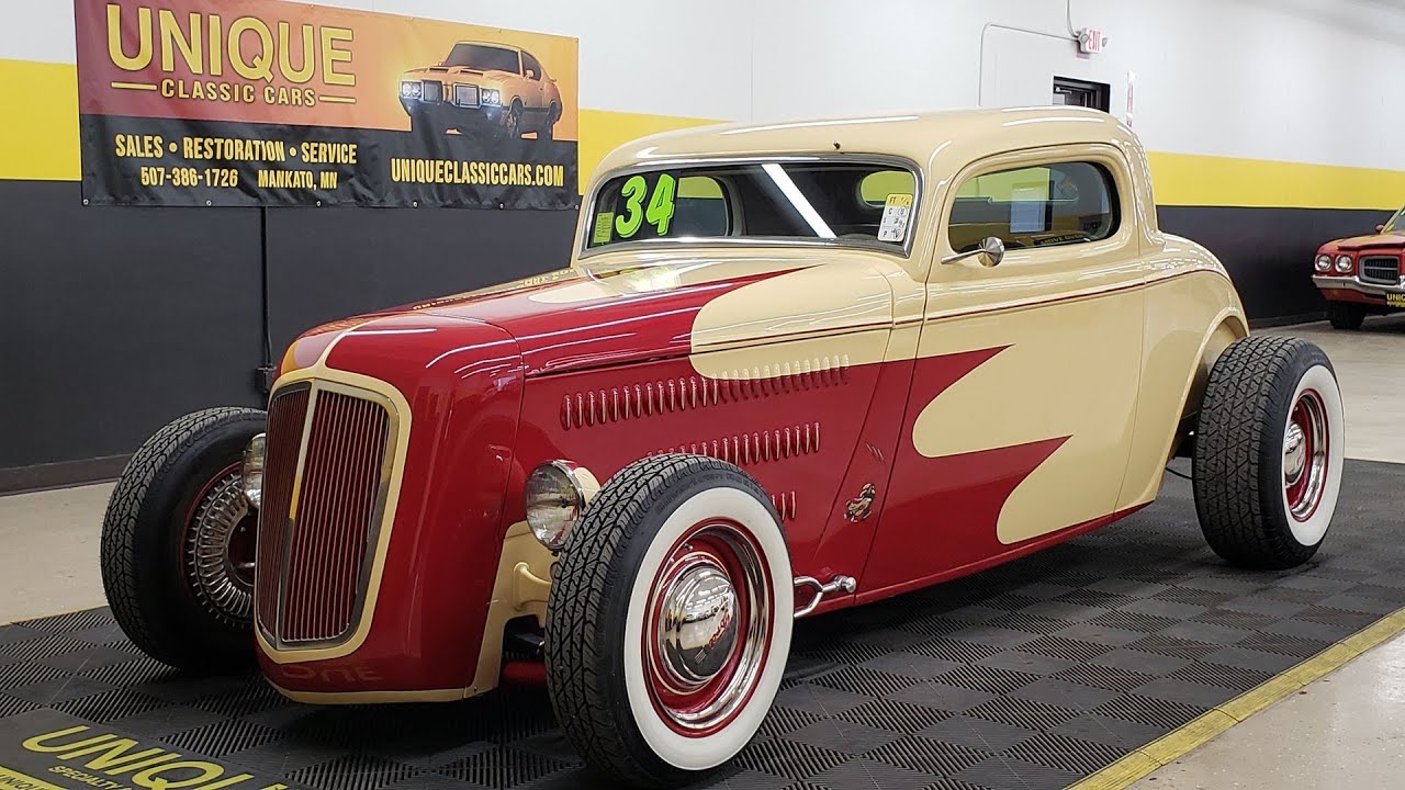 1934 Ford 3-Window Coupe Street Rod | For Sale