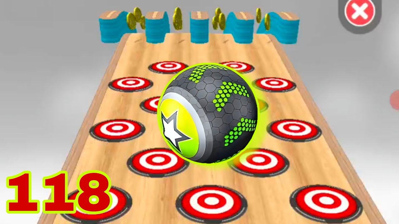 Going Balls, SpeedRun, Going Balls Portal Run Gameplay Level 118 