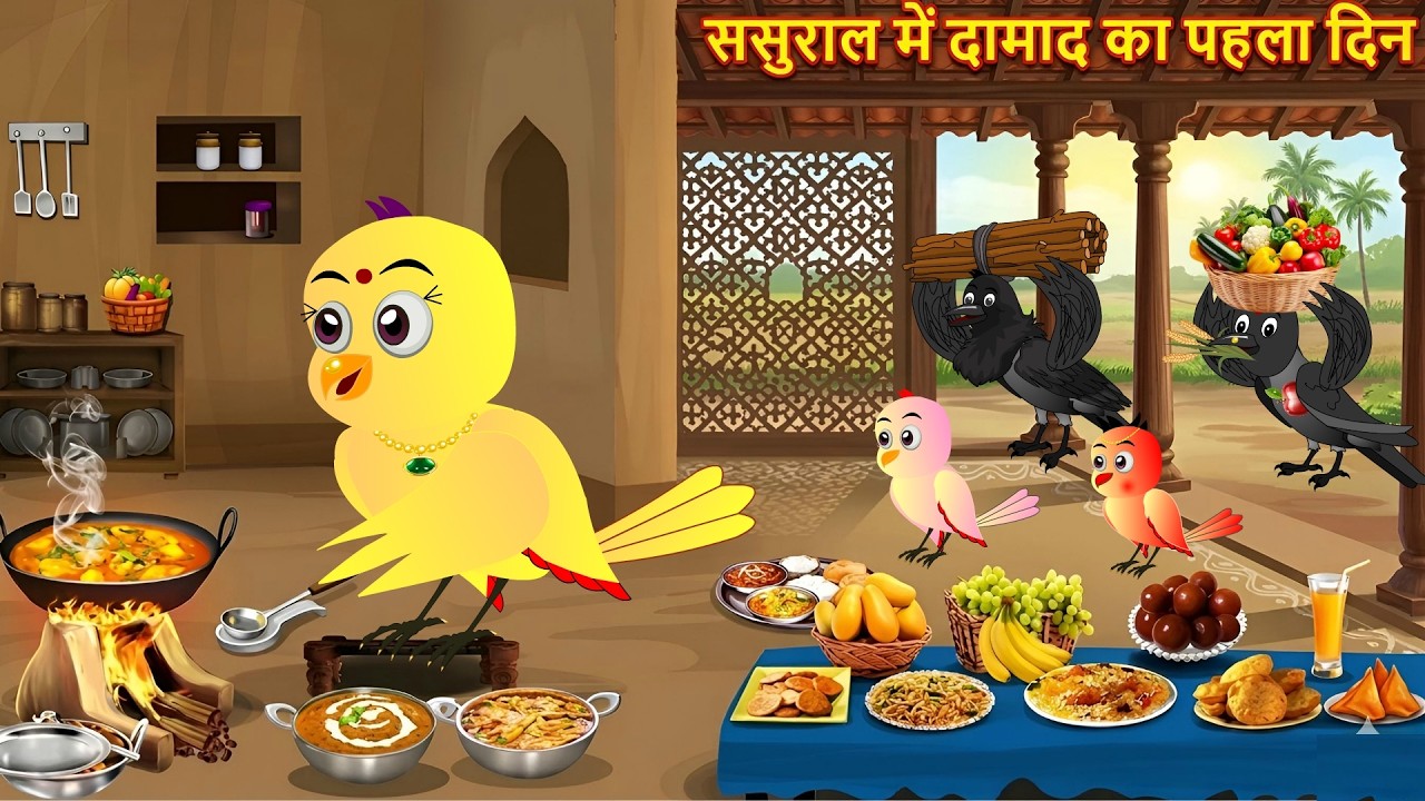09-03-2026 |Chidiya Wala Cartoon |kuku nay chor ko pukra | New Moral  stories| rano jungleBuddies