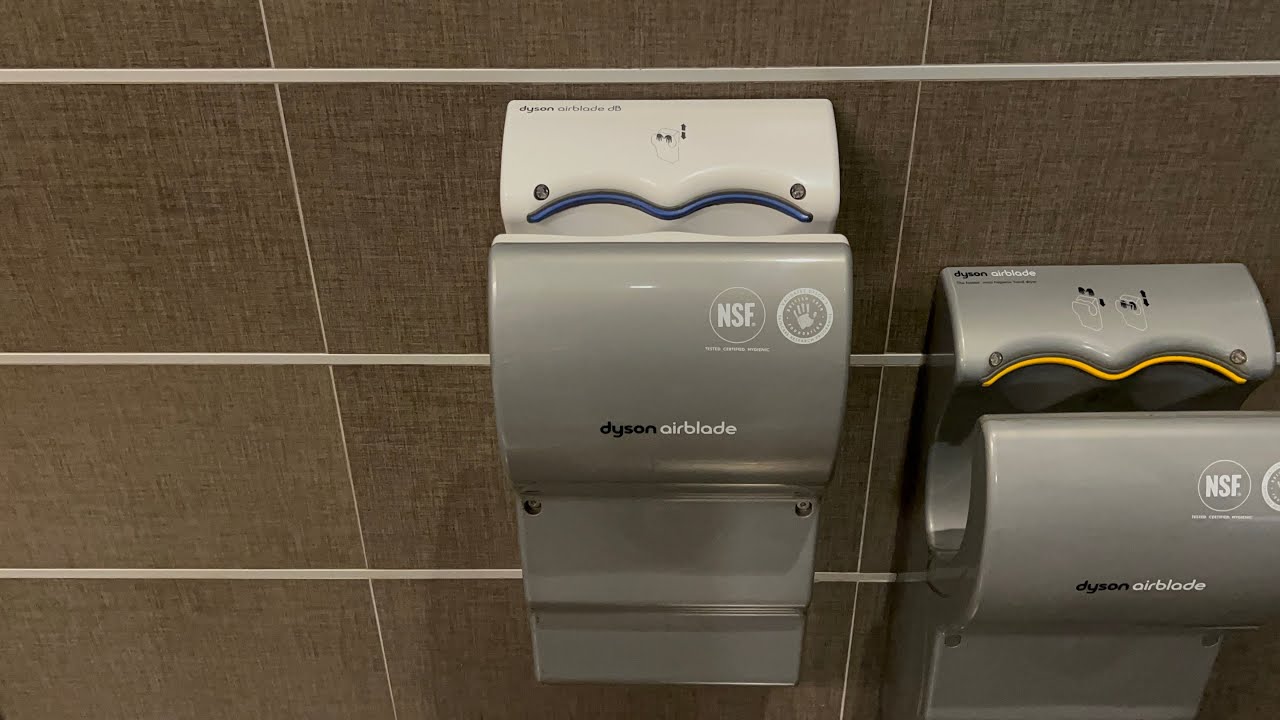 White AND Gray Dyson Airblade dB… (1/2) @ Northbrook Court - Northbrook, IL
