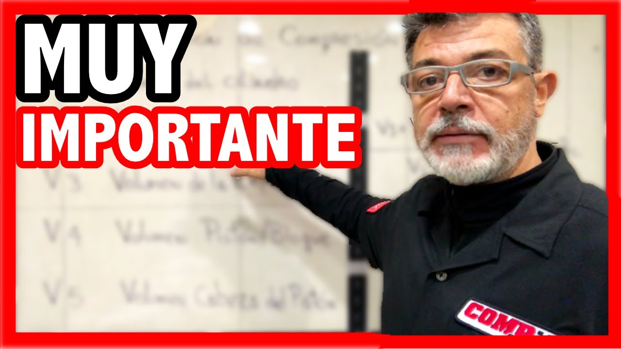 CUALQUIER MECÁNICO DEBERÍA SABER ESTO (RELACIÓN de COMPRESIÓN de los MOTORES)