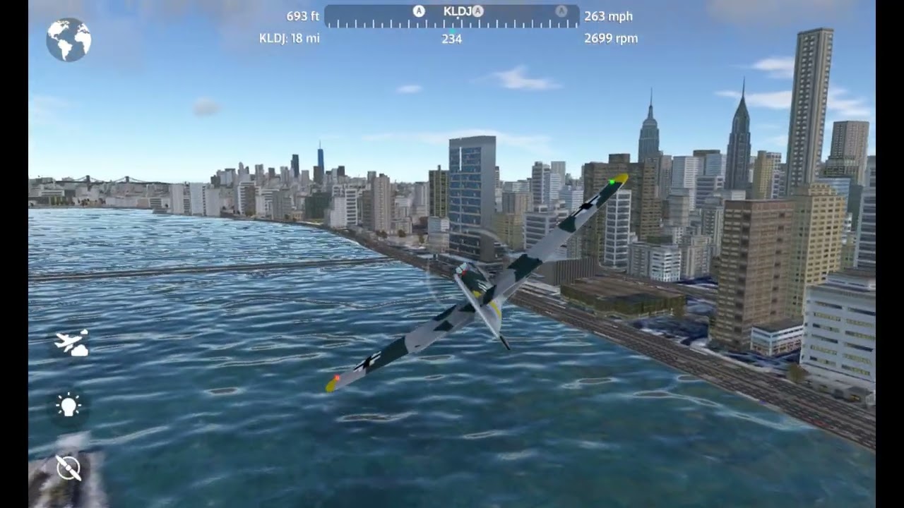 Fly Wings 2018, German BF-109 over New York.