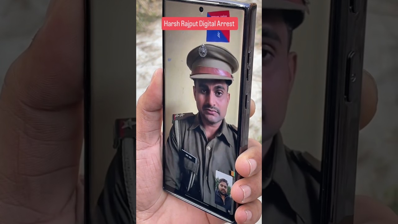 Digital Arrest scam Made For Awareness harsh rajput #funny #viral #shorts