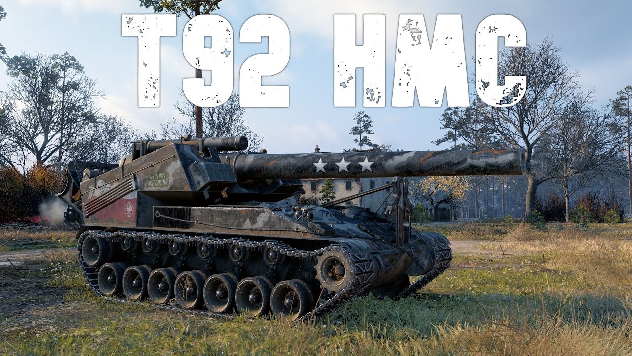 World of Tanks T92 HMC - Relaxed Playstyle, Surprising Outcome.