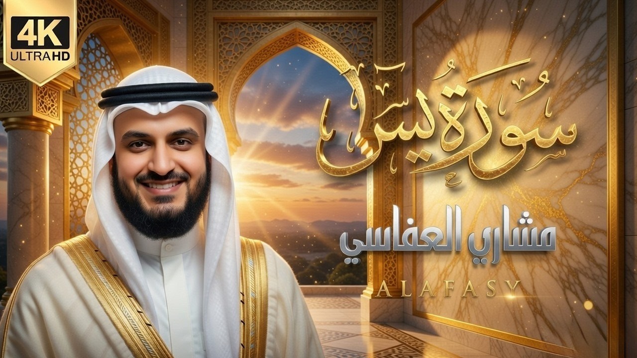 Surah Yaseen Tilawat by Sheikh Mishari Rashid Alafasy | Heart-Touching Quran Recitation |2026