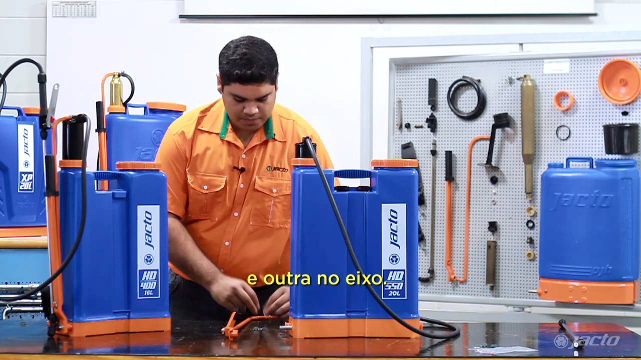 Jacto HD - Como montar seu pulverizador