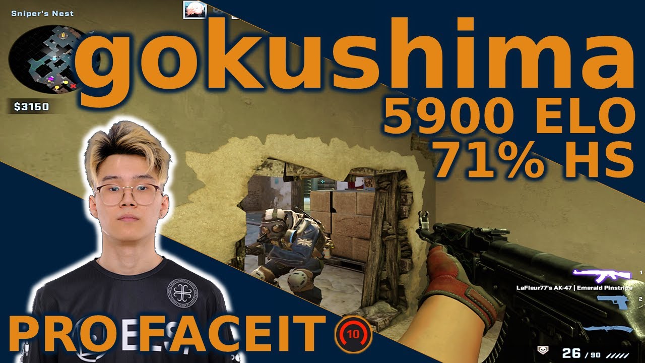 MIRAGE is TOO EASY for gokushima🔥 - CSGO POV Highlights