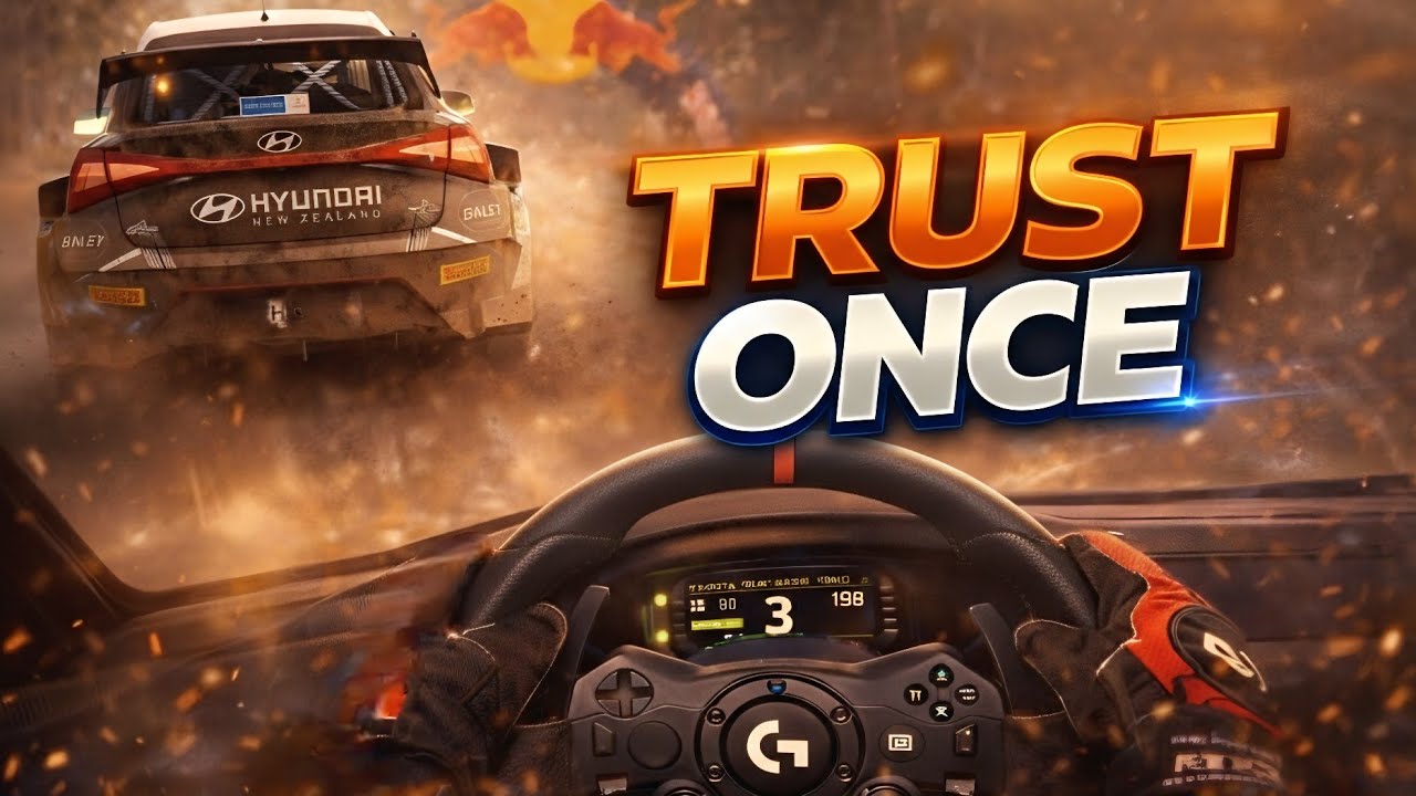 Trust Once Hyundai i20 N Rally WRC More Than a Machine Handcam Logitech G29 gameplay