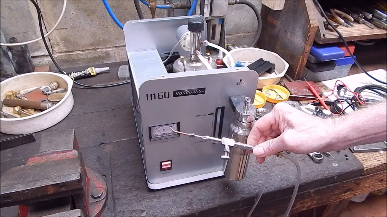 What's inside a H160 high temperature flame torch Oxy Hydrogen gas generator