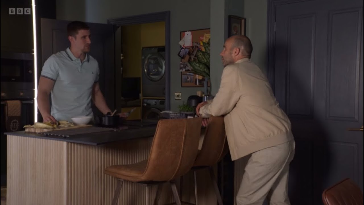Eastenders teddy says to harry to play nice with Barney and to find out what Nicola said to him