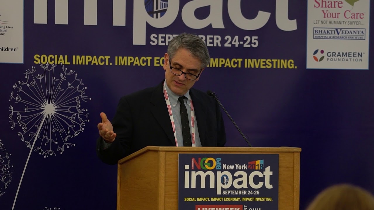 Ben Larkey, Principal, BAL Associates at NGO Expo, New York