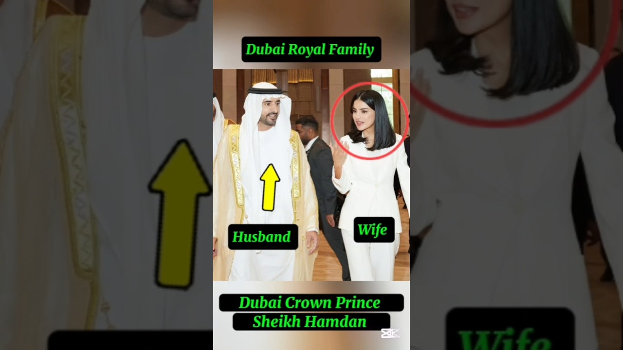 Dubai Royal Family|Dubai Crown Prince Sheikh Hamdan Bin Mohammed & wife?? #lifestyle#trending#shorts
