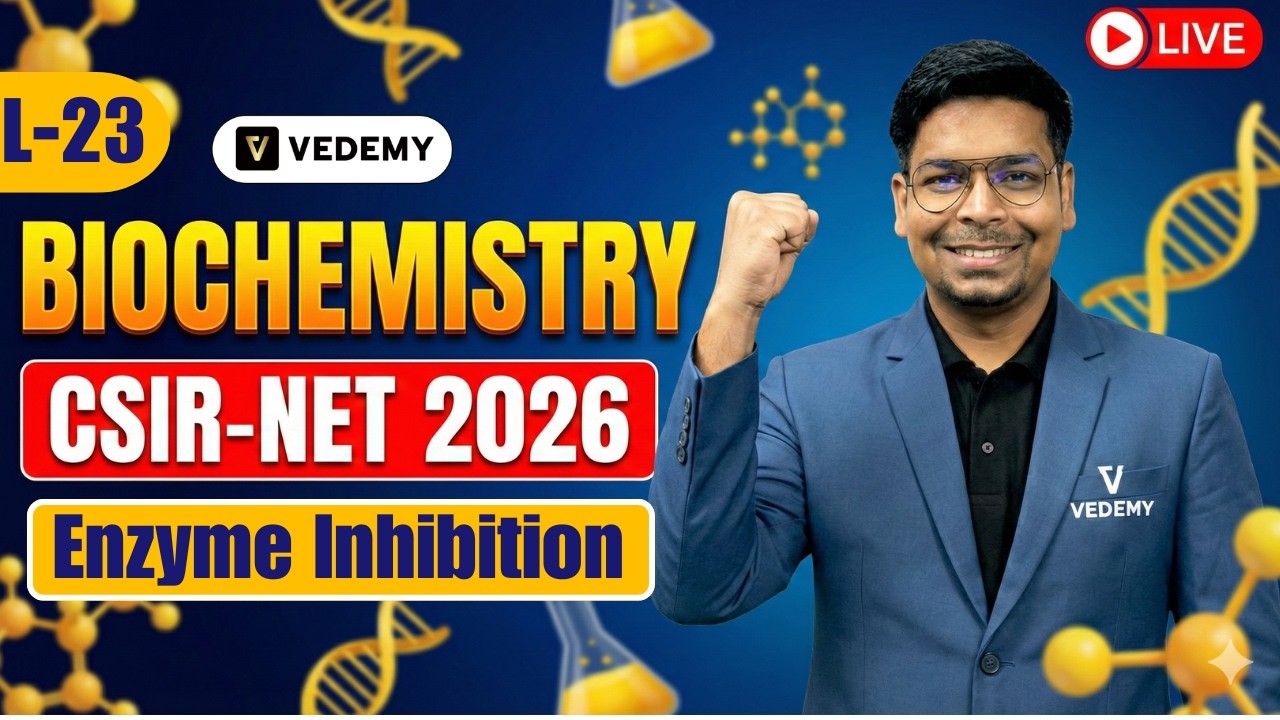 CSIR-UGC-NET 2026 | L23 | Biochemistry | Enzyme Inhibition  | Unit 1 | Dr. Virendra Singh |