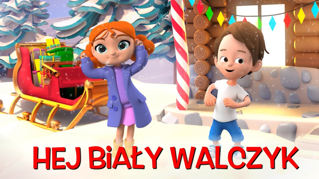 Hej biały walczyk - Lenka Sobczyk - Wesoła piosenka dla dzieci - Podkład Jangok