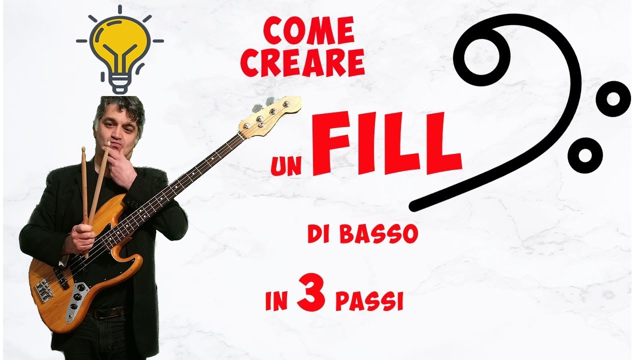 Come creare un fill di basso in 3 passi