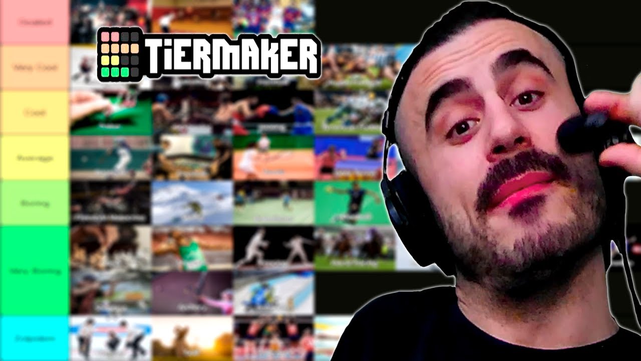 JAGGER Hace un Tier List de Deportes