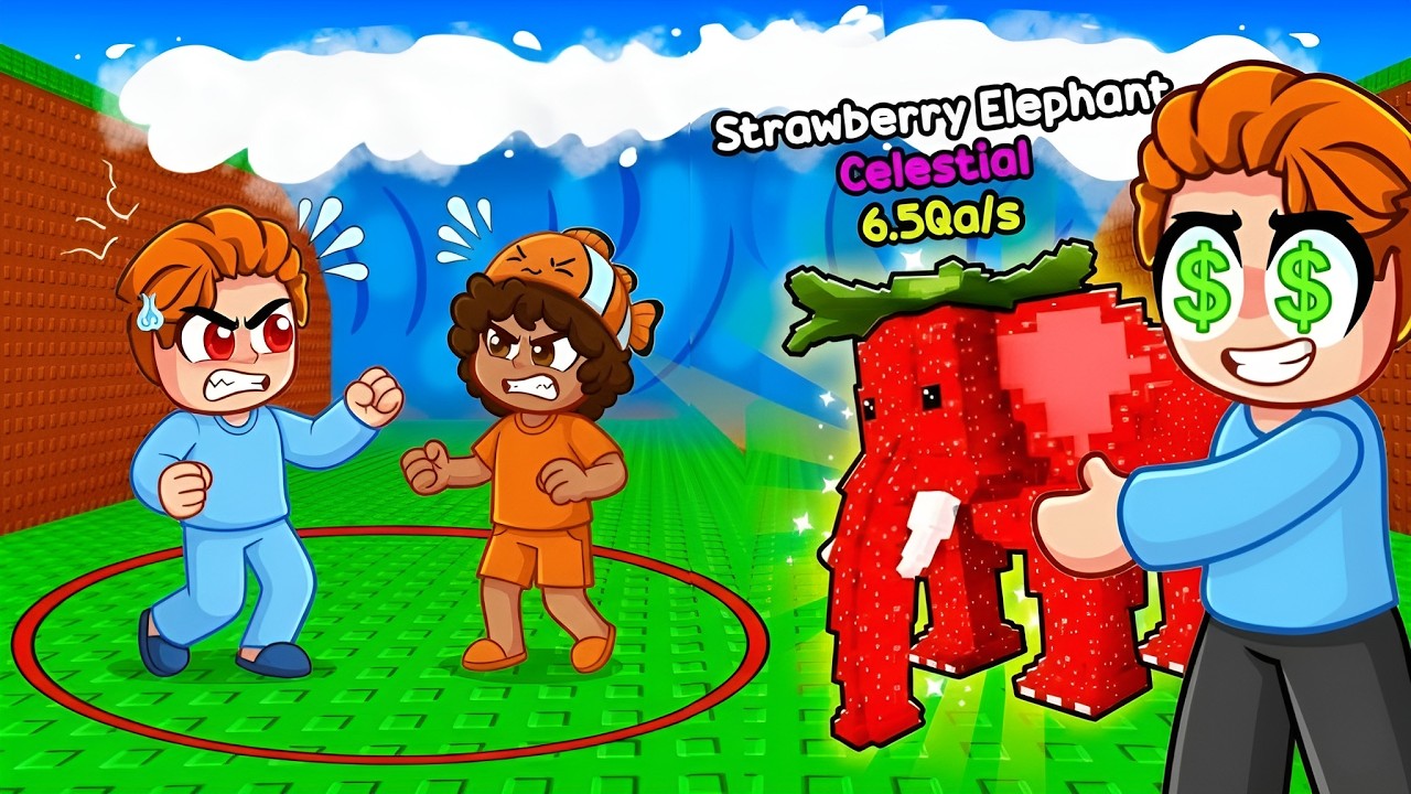 Sista Att Lämna Cirkeln Vinner 0.01% Secret I Escape Tsunami For Brainrots!
