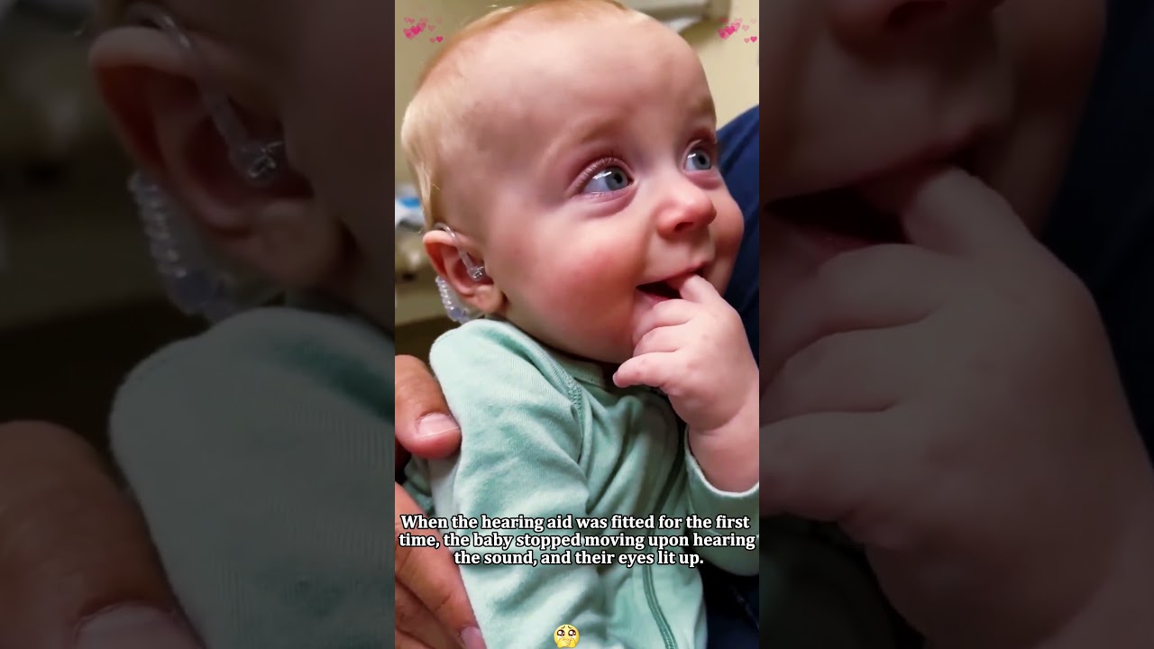 Baby Hearing Parents&rsquo; Voices for the First Time ❤️👶&nbsp;#Baby&nbsp;#CuteBaby&nbsp;#USA&nbsp;#FYP&nbsp;#foryoupage