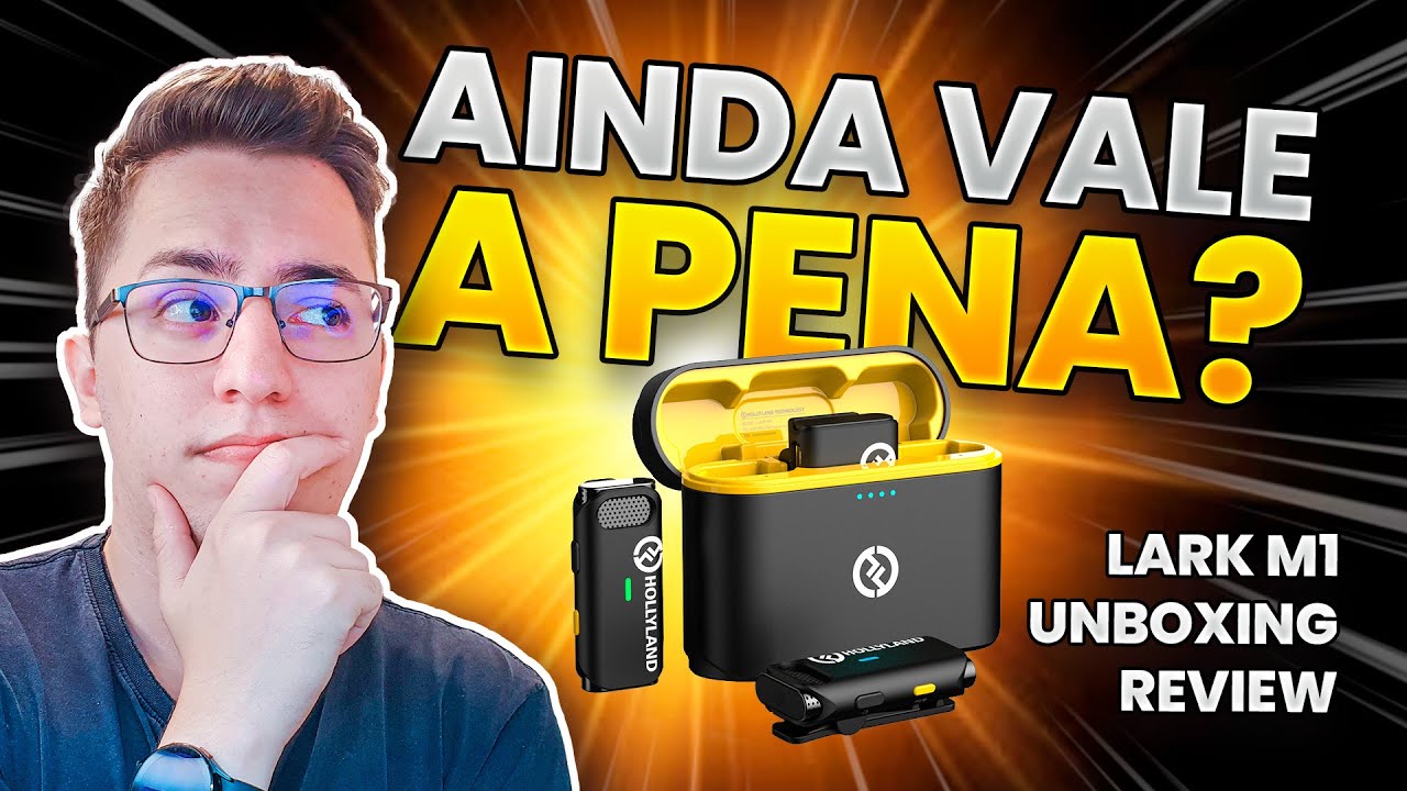 Melhor Microfone SEM FIO custo benefício | Ainda vale a pena em 2024? Hollyland Lark M1 | REVIEW
