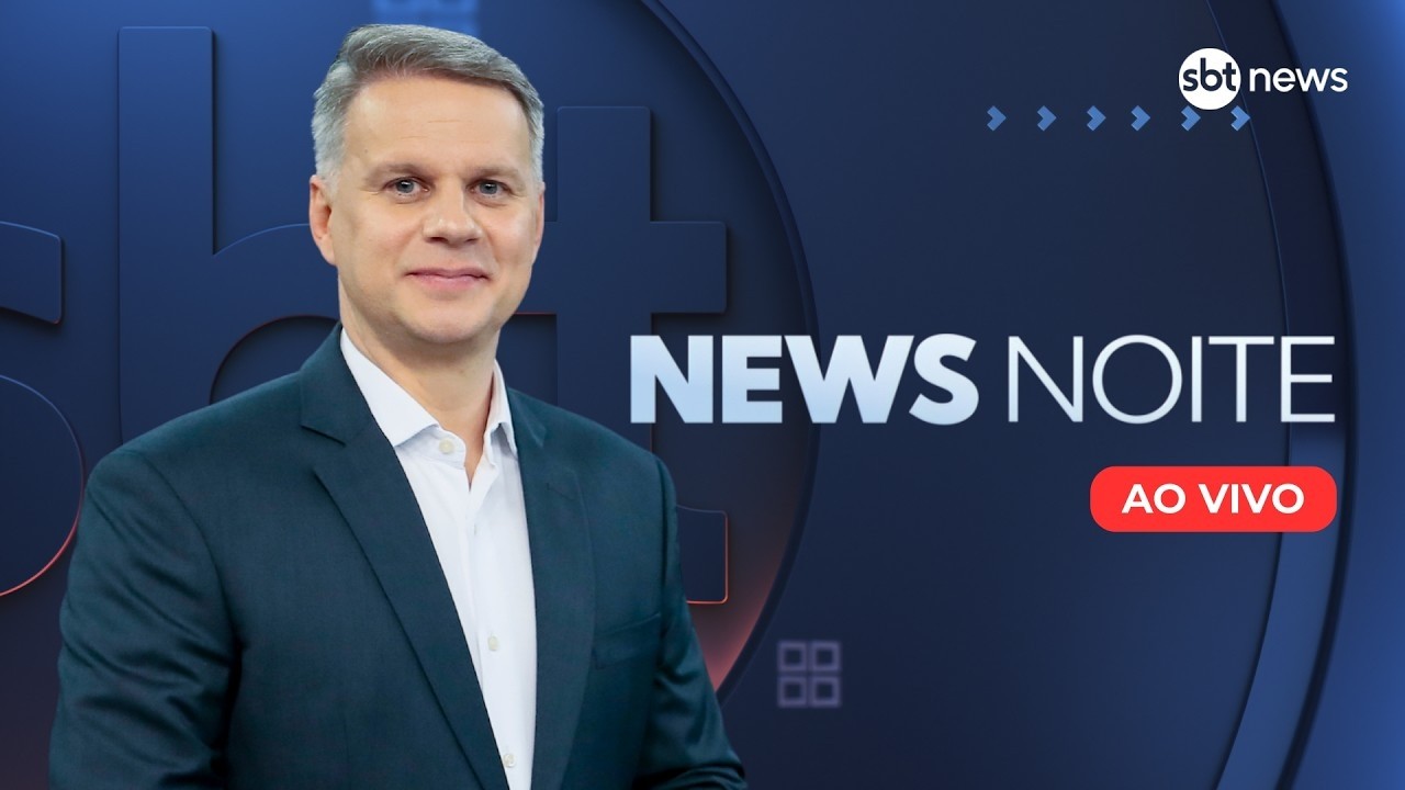 AO VIVO: NEWS NOITE, com Leandro Magalhães | #SBTNews