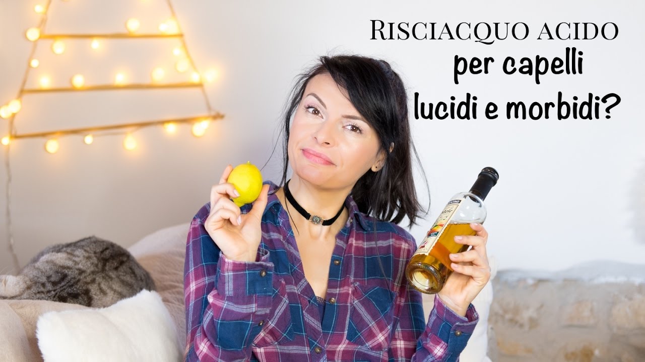 Capelli LUCIDI E MORBIDI con il RISCIACQUO ACIDO: aceto di mele o limone? || Bellezza Consapevole