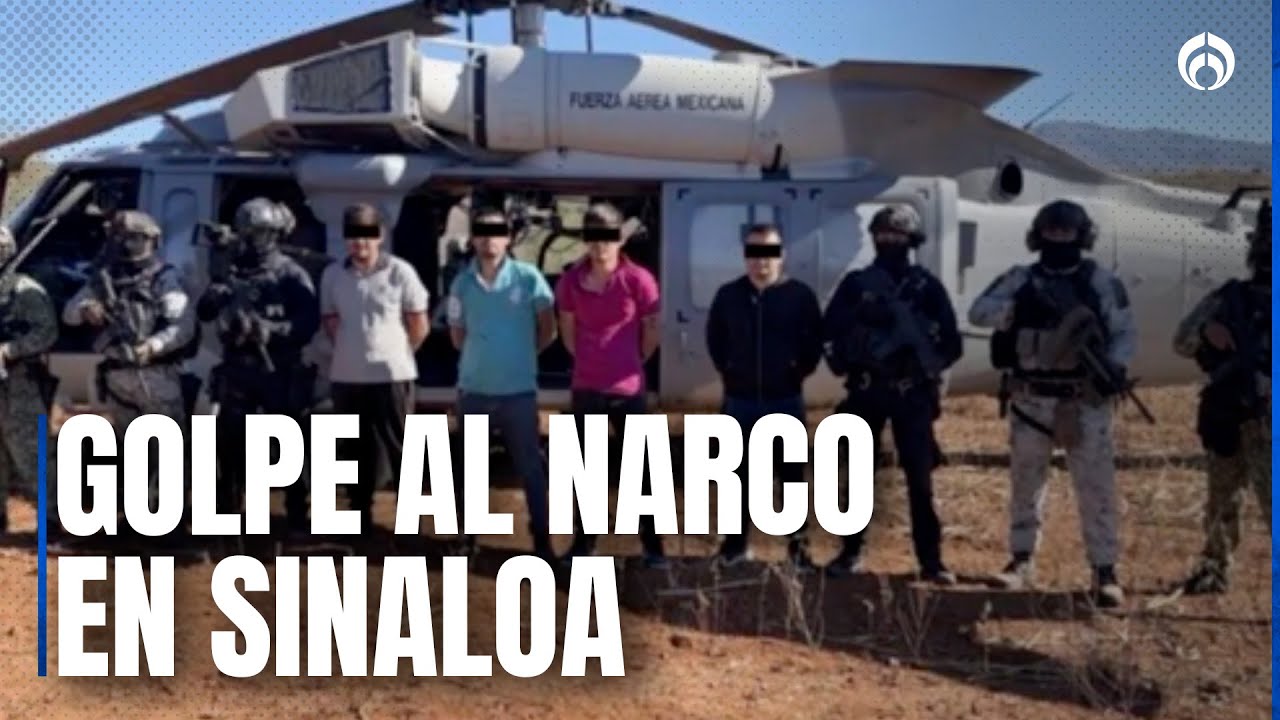 Cae “El Mantecas” en Badiraguato tras operativo antidrogas